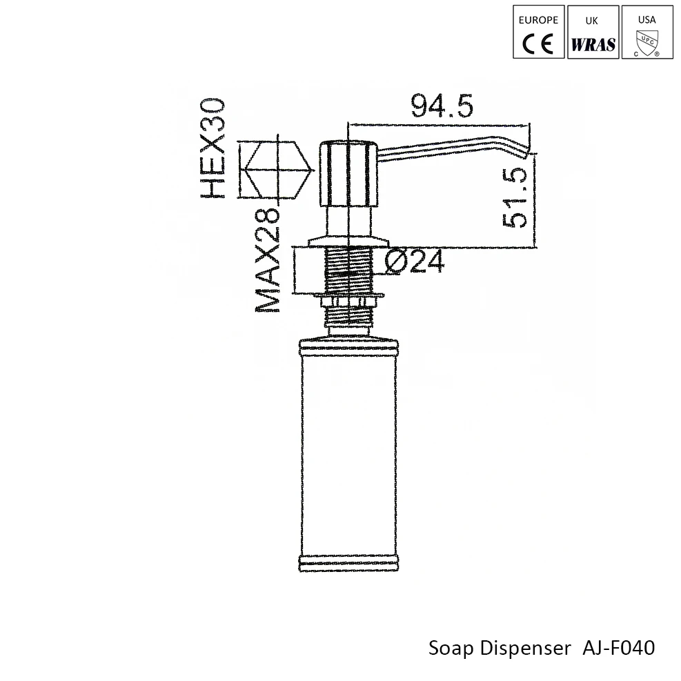 Laundry detergent measured liquid dispenser, dispensador de jabon
