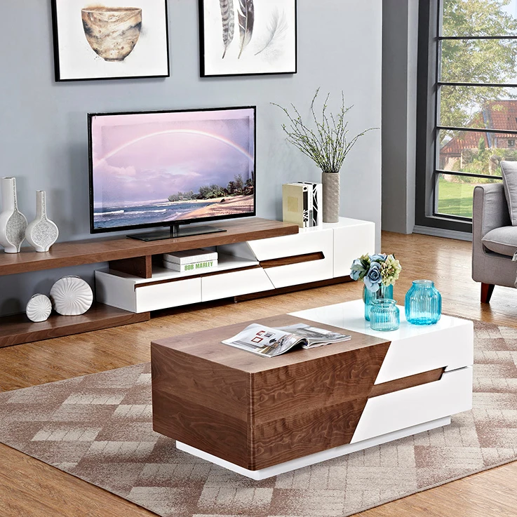 
best selling glossy white Coffee table 