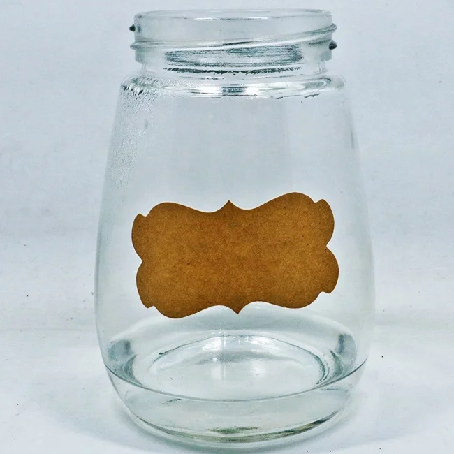 Hybsk 1.25 x 2.28 Inch Natural Kraft Christmas Gift Tags Holiday Present Stickers 300 Total Labels