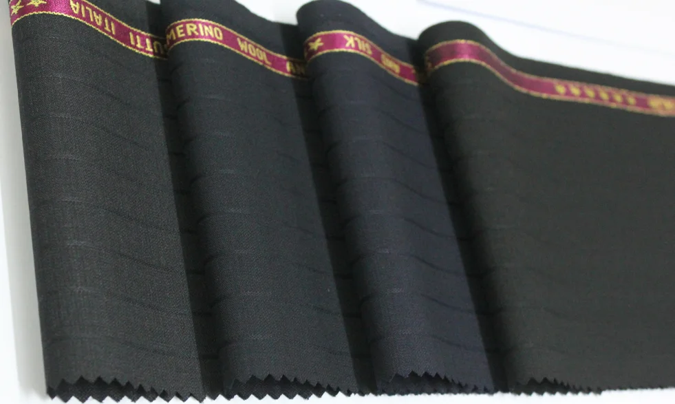 good sale wide stripe for ready stock merino worsted mens wool blend fabrics