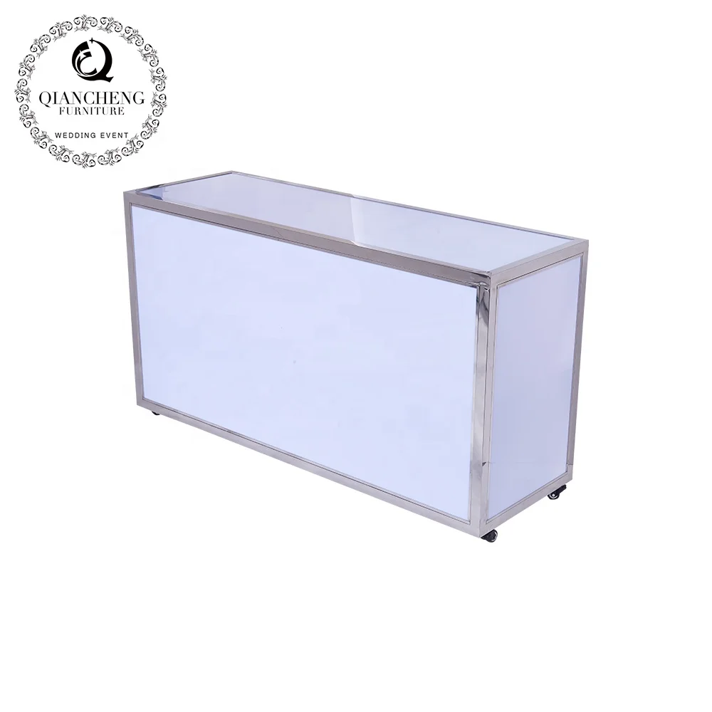 Зеркало для гостиницы золото 201сс бар стол с белым акрилом