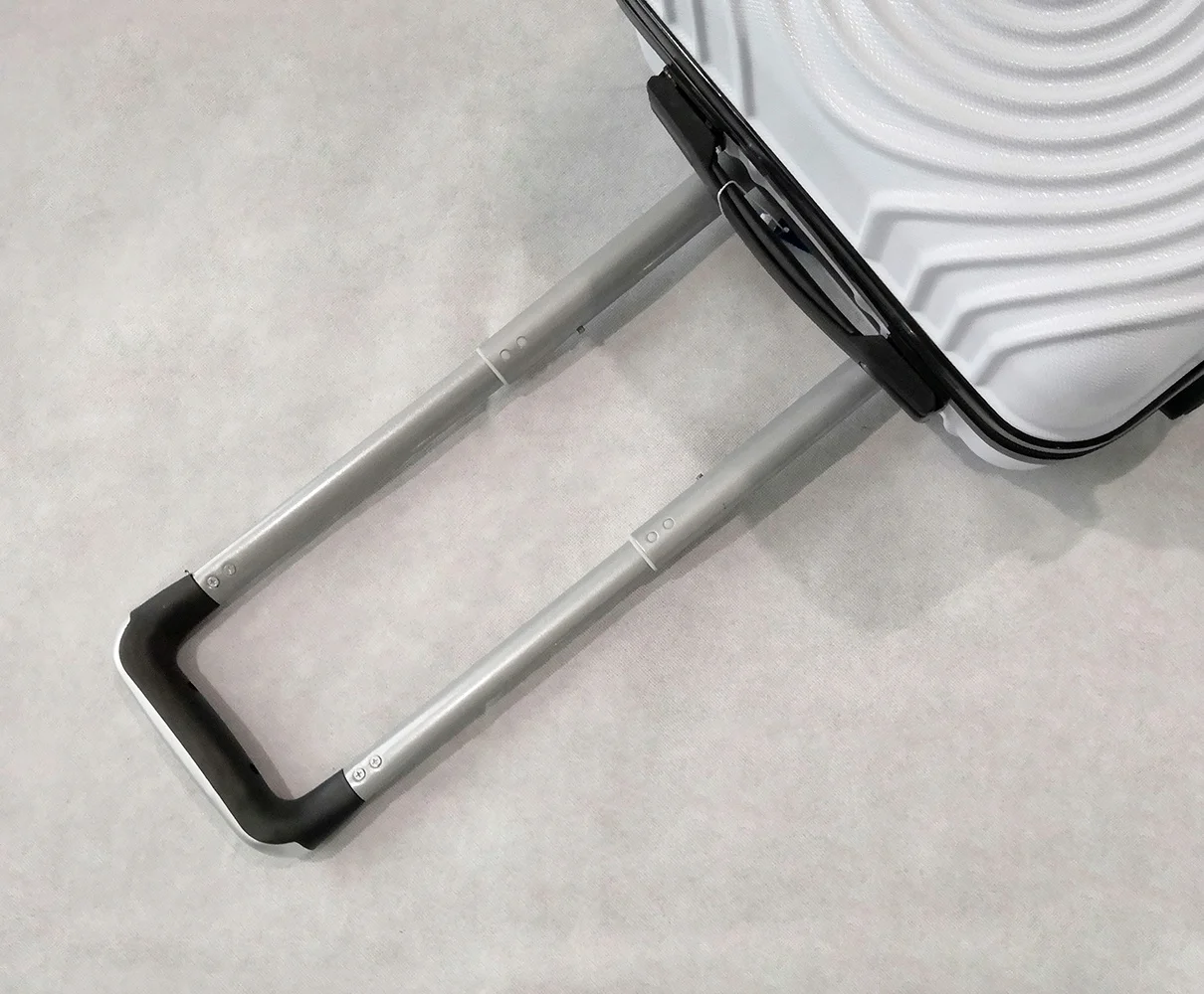 Kids hard shell trolley luggage cheap zipper luggage