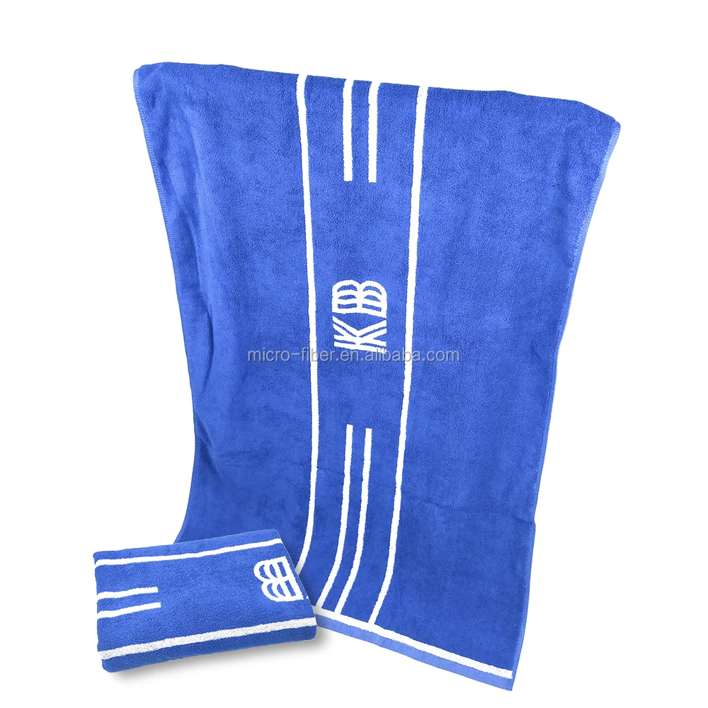 Factory price custom made absorbent soft jacquard cotton towel