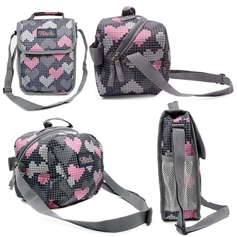 2021 New Fashion Wheeled School Backpack with Lunch Box