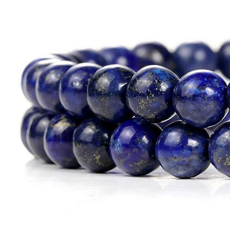 Batch 6/8/10mm Lapis Lazuli Beads Gemstone Sale of Exquisite Natural Lapis Lazuli Gem Stone Round Charm Beads For Jewelry Making