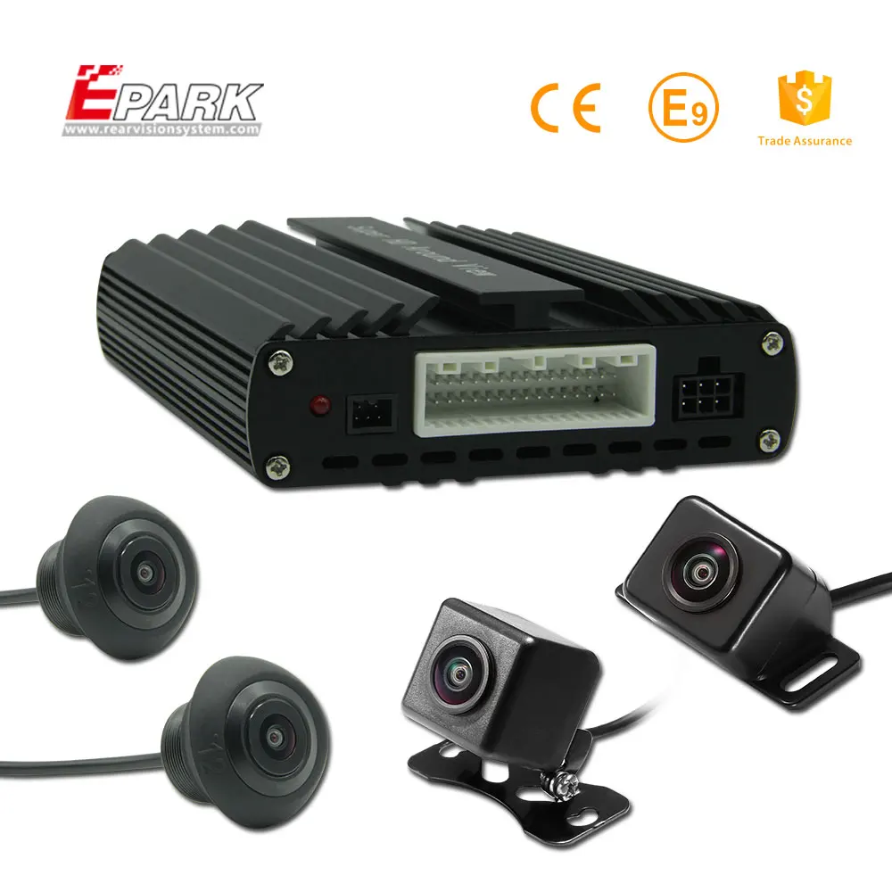 Epark 360 градусов вид птиц панорамный SystemParking Assist автомобиля камера системы с панорамным Dvr Box HD камера