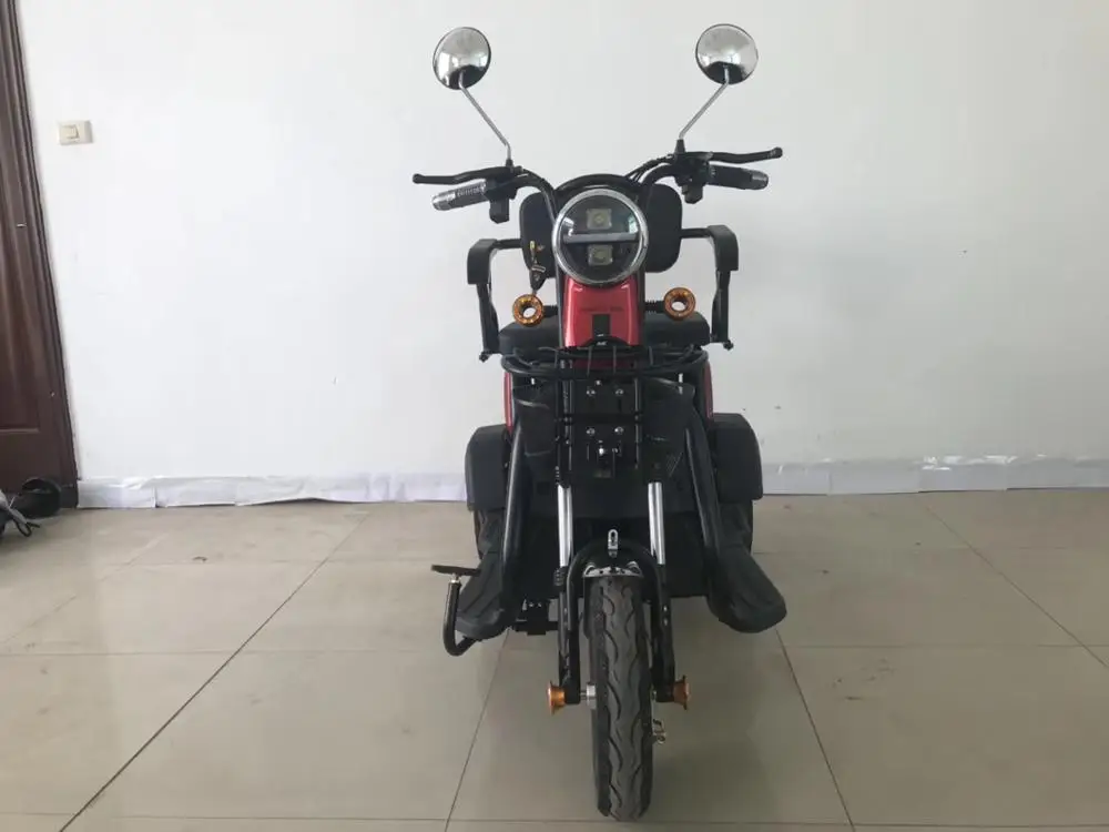 China newest 3 wheel electric cargo bike scooter for old man