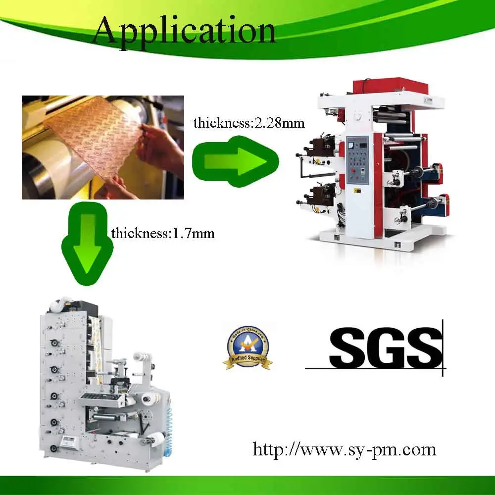 has video sanyuan brand flexographic polymer plate maker flexo printing machine