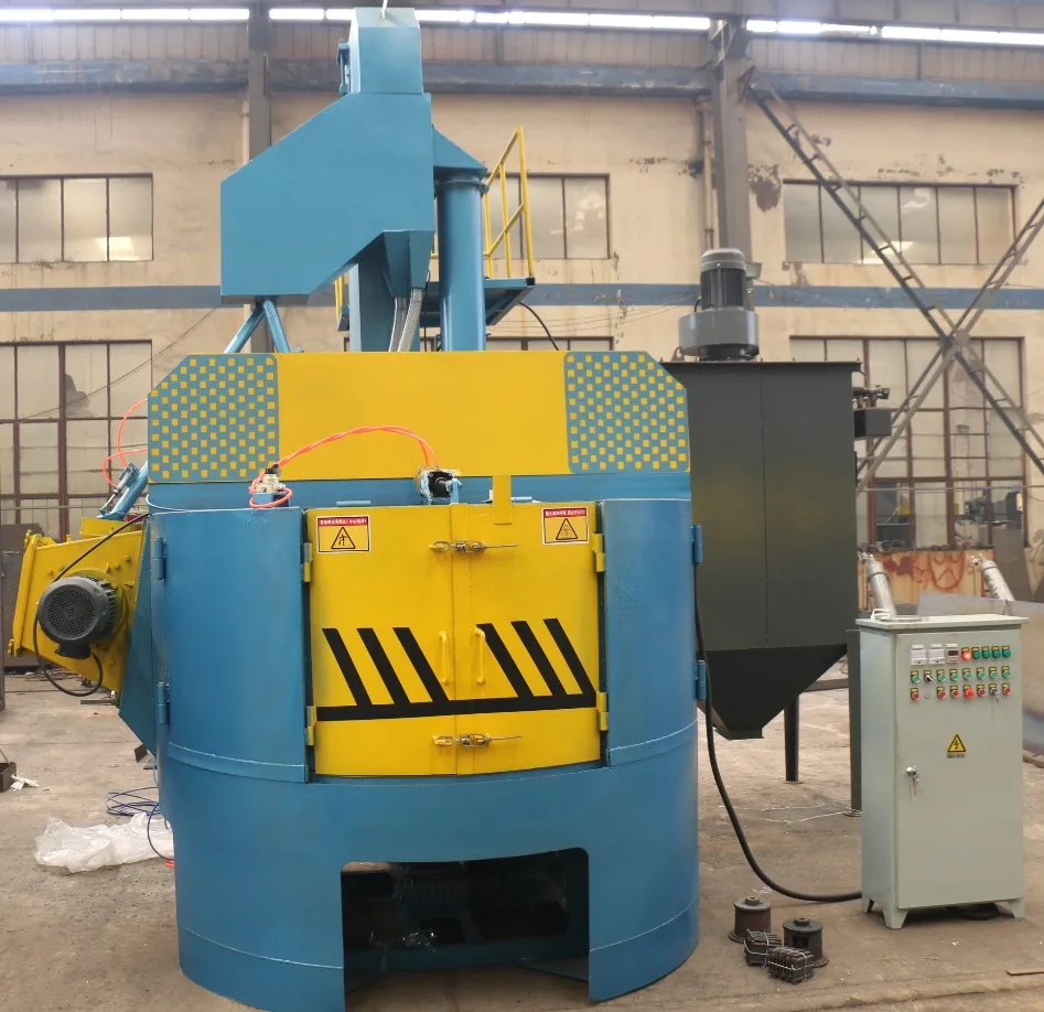 Вращающийся дробеструйный станок/небольшой роторный стол пескоструйная машина