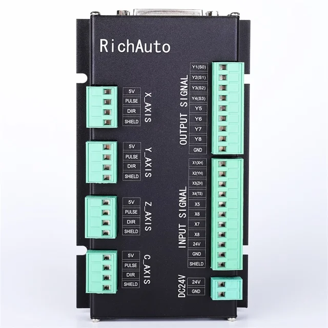 Richauto a15 b15 Handset control system for Cylinder multi-spindle cnc machine