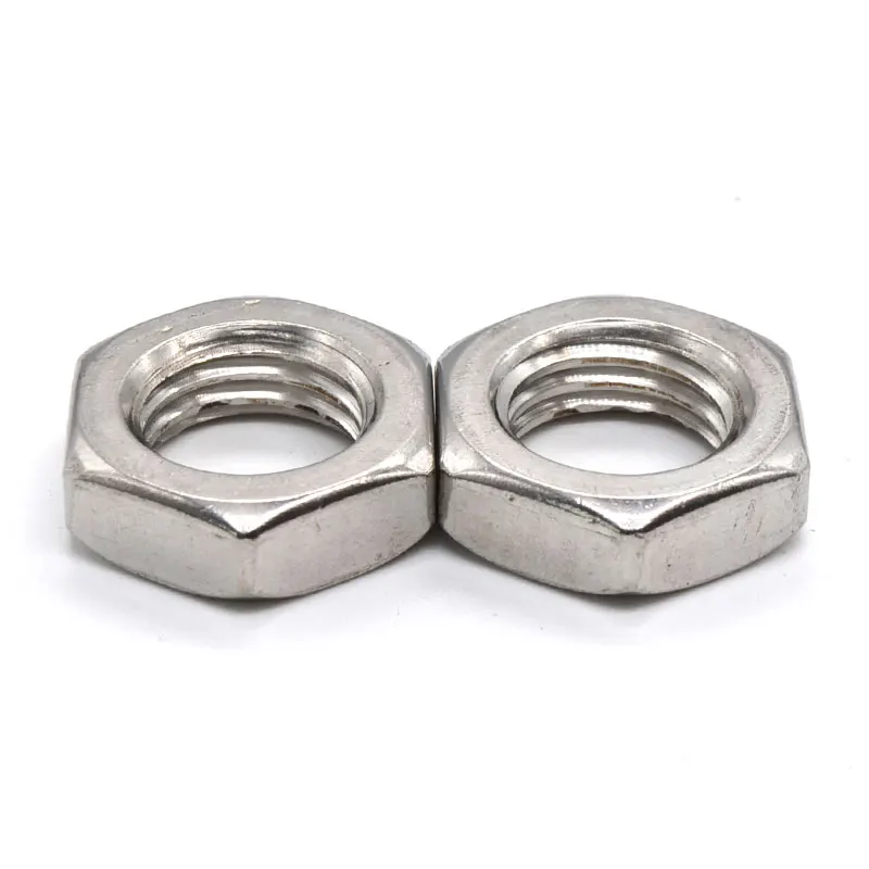 stainless steel hex thin nut DIN439