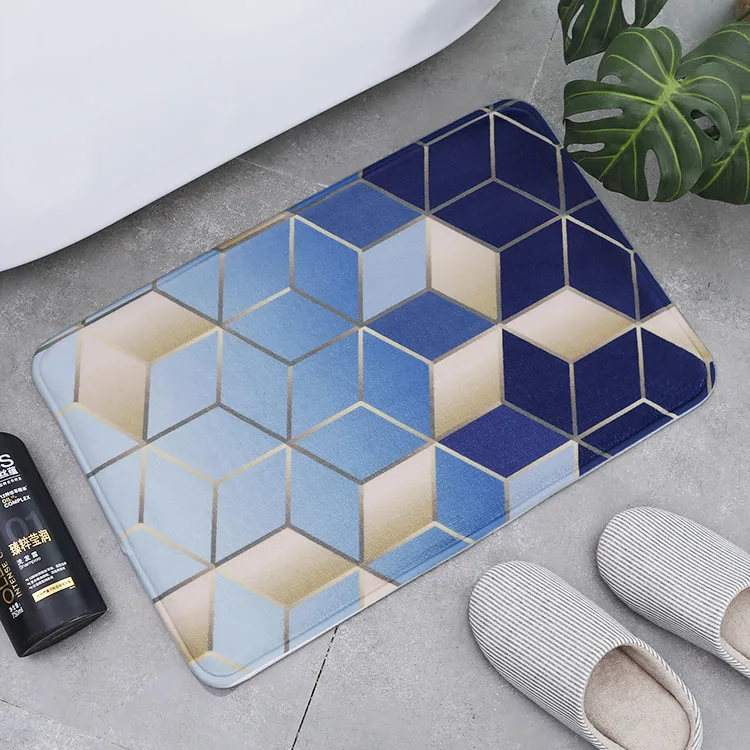 (CHAKME) wholesale microfiber washable kitchen entrance floor mats custom