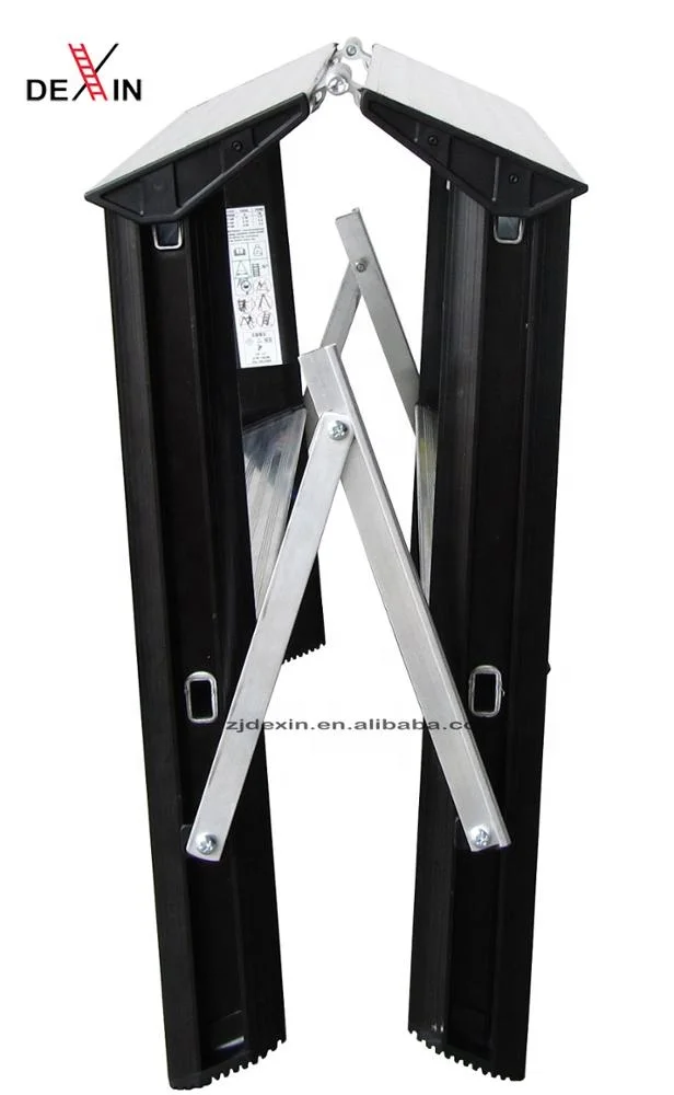 DX-P92 Folding Step Ladder with Anti-Slip Sturdy and Wide Pedal Ladder for Photography,Household and Painting