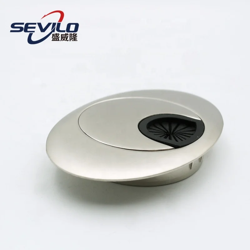 Ribbon Cable Cover Desk Conference Table  Grommet Management