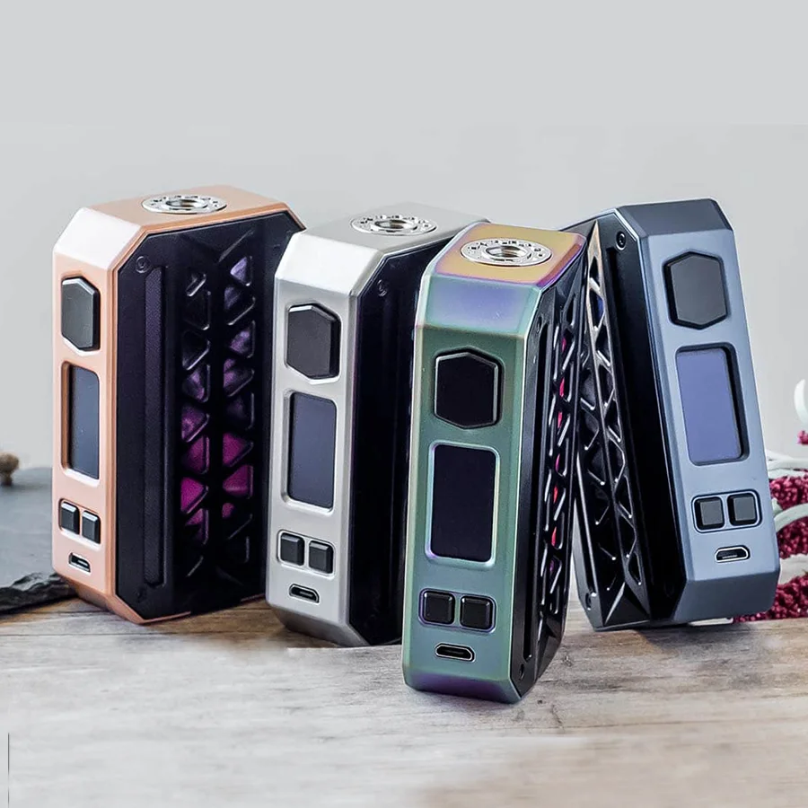 
high quality Vzone E-cigarette Vape Mod eMASK 218W with dual batteries and it has water protection,multiple output modes. 