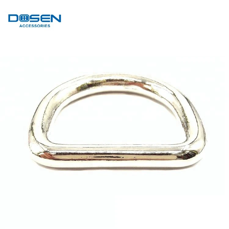 High Quality Metal D ring buckles Clasp garment clothes Luggage Sewing handmade Bag purse D Rings