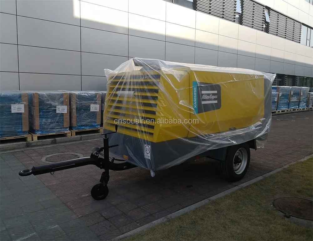 12 bar air compressor atlas copco xahs166c