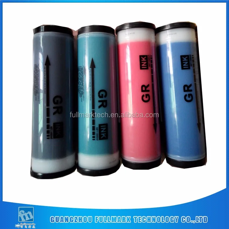 Compatible GR risos color ink for risos digital duplicator printing ink