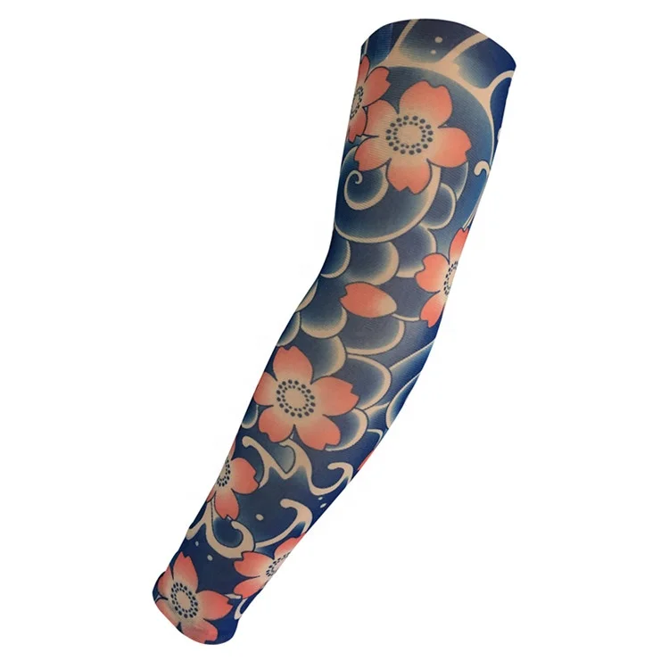 Youth compression arm sleeve full arm sleeve tattoo mens arm sleeve