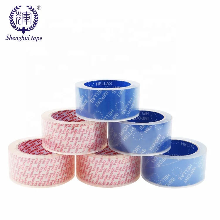 Super clear strapping bopp adhesive tape