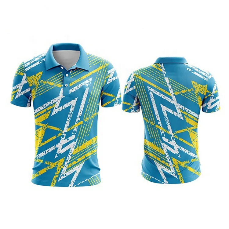 sublimated golf polo, custom print polyester polo shirts