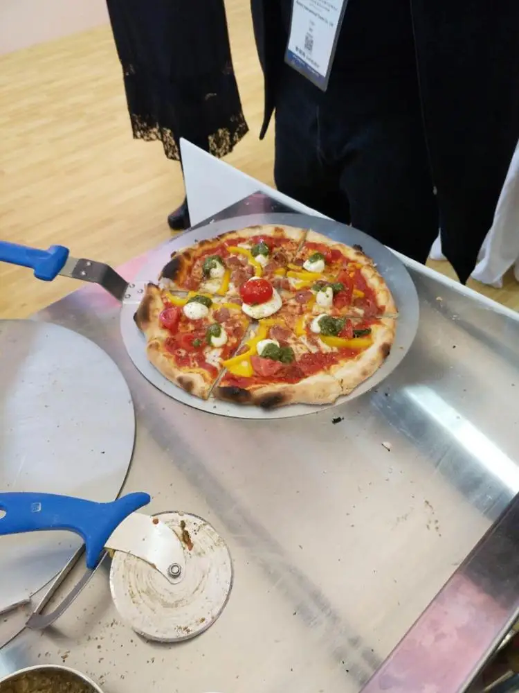 
Electric Bakery Cookies Pizza Oven With Lava Rock Tray 
