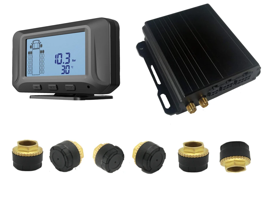Truck External Gps Tpms Tire Pressure Monitoring System TPMS FOR BUS TRUCK