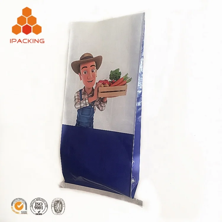 50 кг pp Тканые ламинированный пластиковый пакет для животных 50 кг ламинированные пластиковые корма куриный мешок