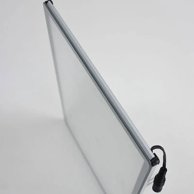 slim crystal led light box large photo light box window led light box