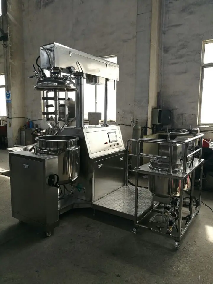100L China Cosmetic Cream Mixer Emulsification Homogenizer Mixer