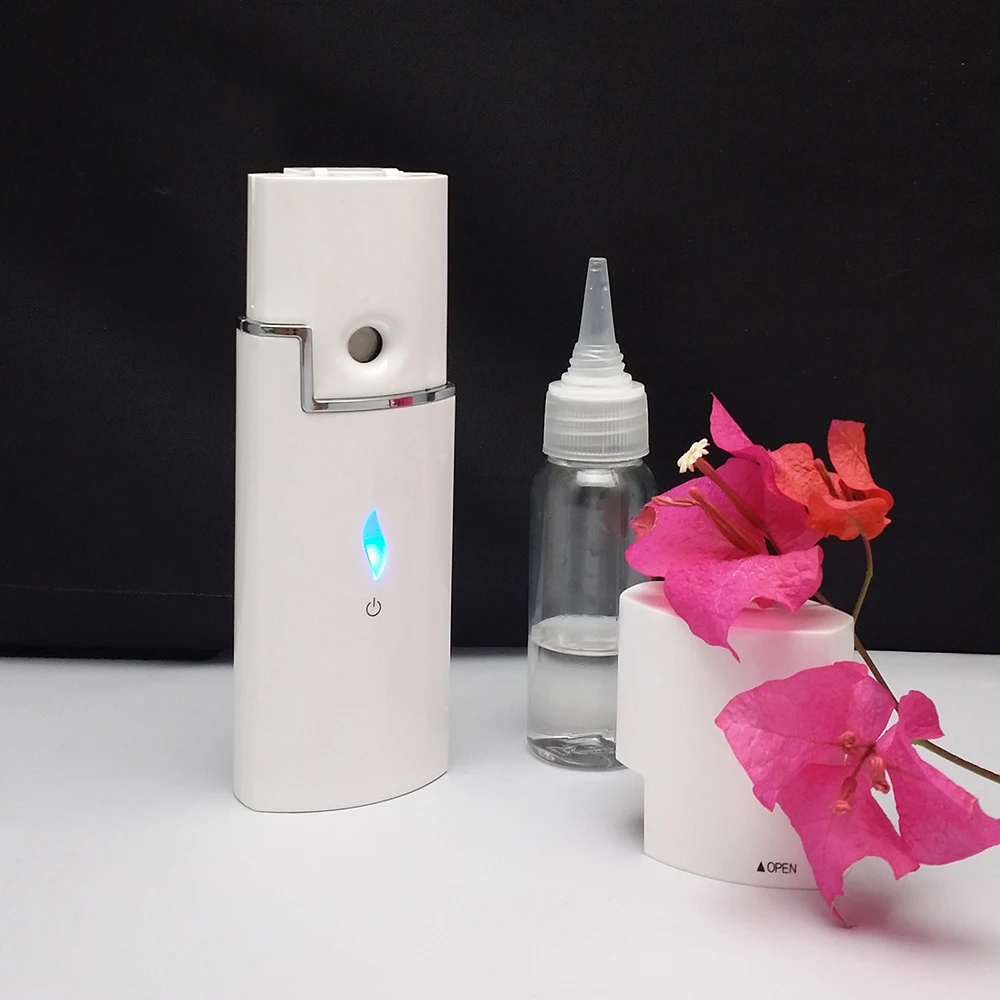 Professional Machine Hydro Spa Cold Ionic Nano Mini with Tools Portable Facial Mist Sprayer For Face Steamer