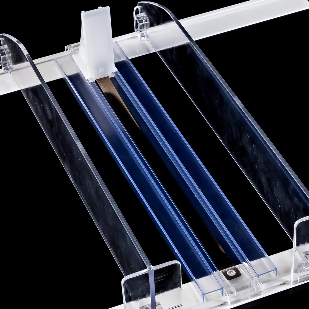 Прямая продажа с завода, новый дизайн, пластиковая прозрачная полка толкатель для сигарет