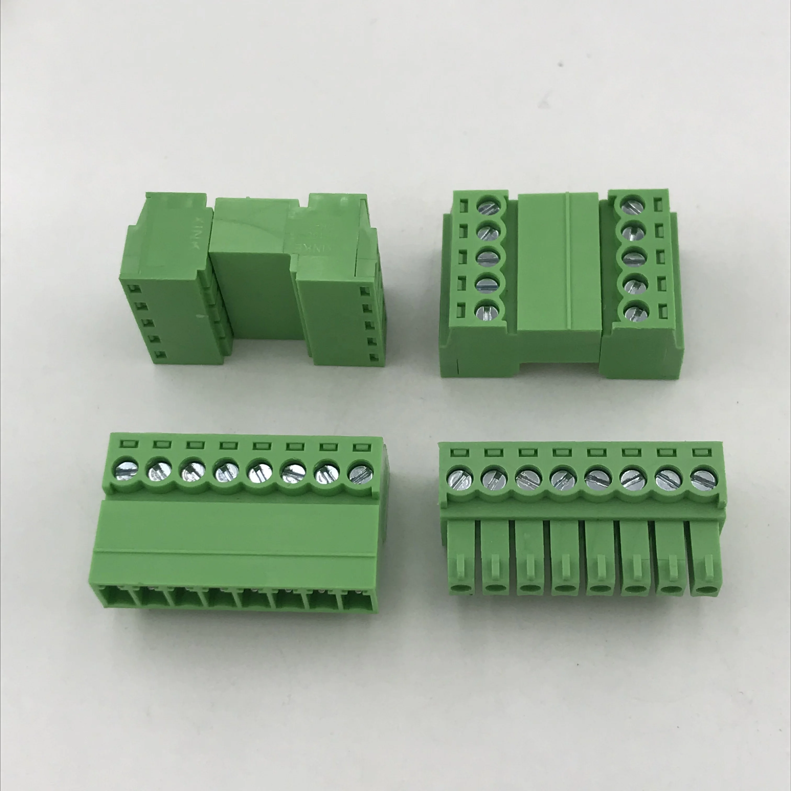 3.5mm Pitch male and female pluggable terminal block connector wire to wire 300V 8A