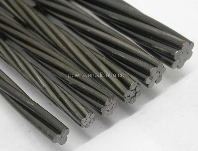 12.7mm PC Strand prestressed concrete 7-wire strand