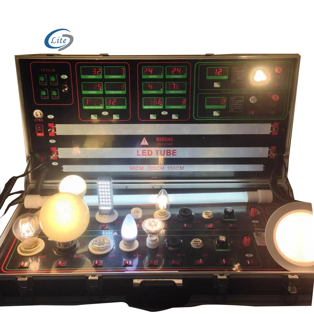 220 В измеритель мощности диммер T8 Светодиодная трубка Светодиодная лампа испытательное оборудование