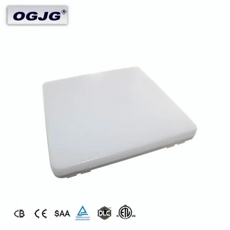 School dormitory 300*300mm on-off dimming ip44 panel light internet cafe remote control diode flicker-free ceiling light