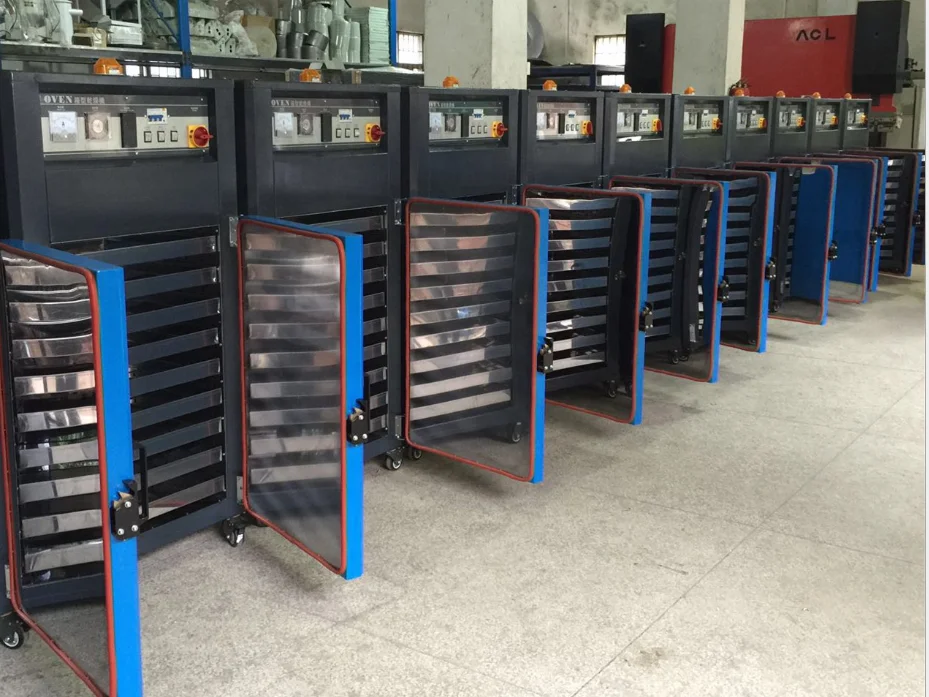 
Cabinet type plastic drying machine 