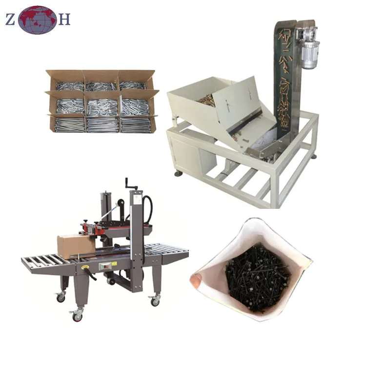 Fastener Bolt Nut Nail Packing Machine with Plastic bags packaging