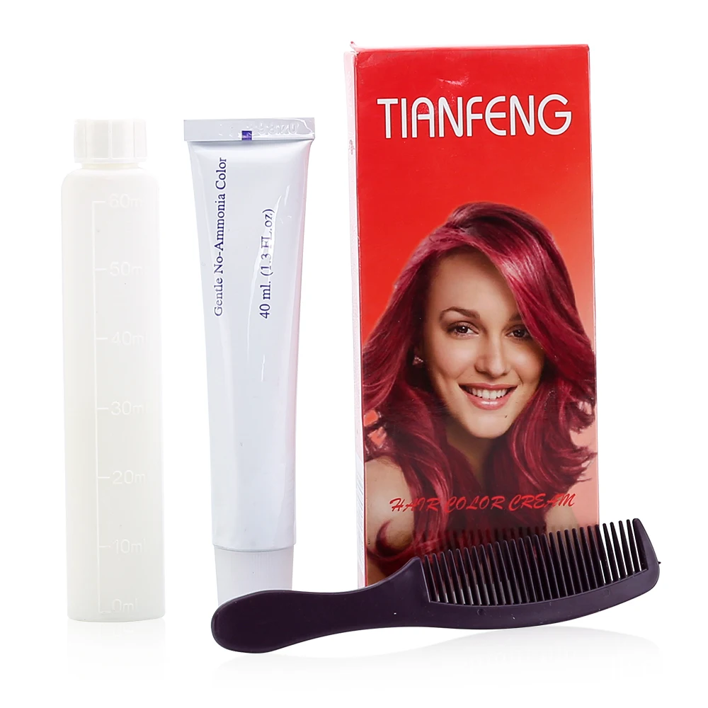 Bulk color imported china private label chemical non ammonia human hair dye