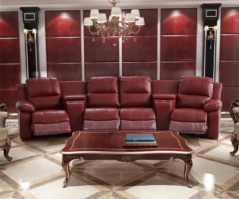 Качественное и комфортное нижнее белье Кожа питания кресло домашний кинотеатр диван