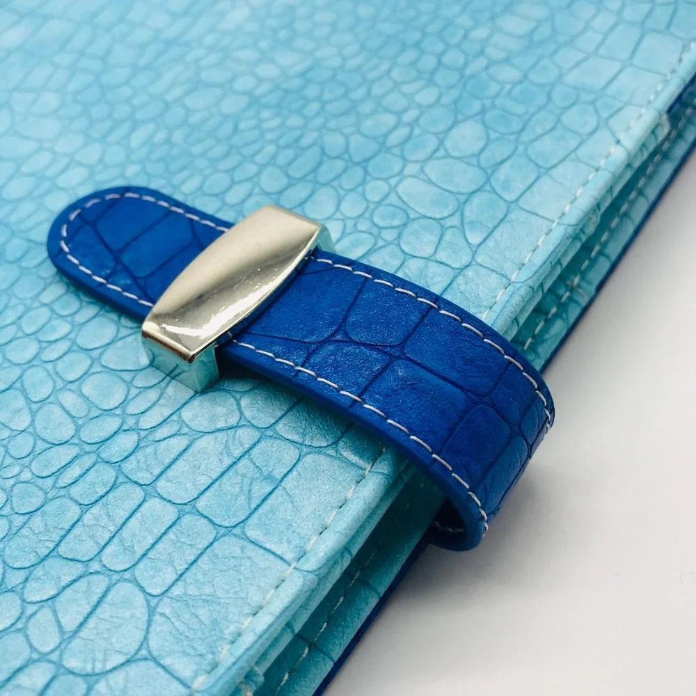 
Customized travel journal leather with clasp 