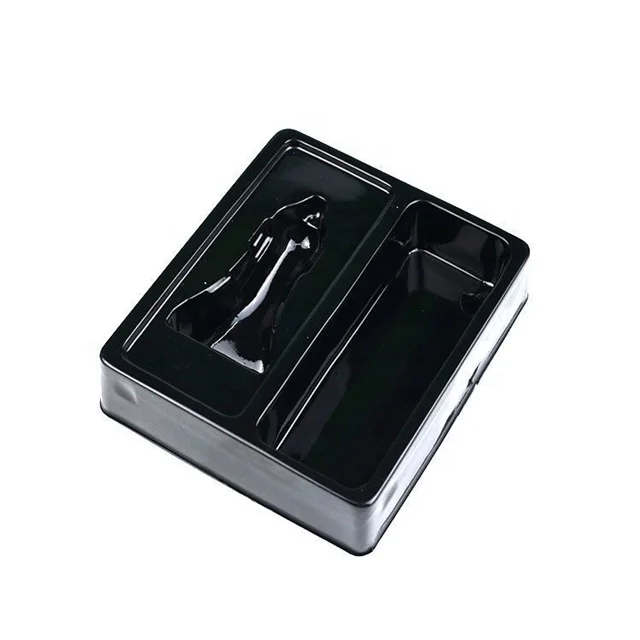 Customized Black PVC PET Electronic Plastic Insert Blister Tray