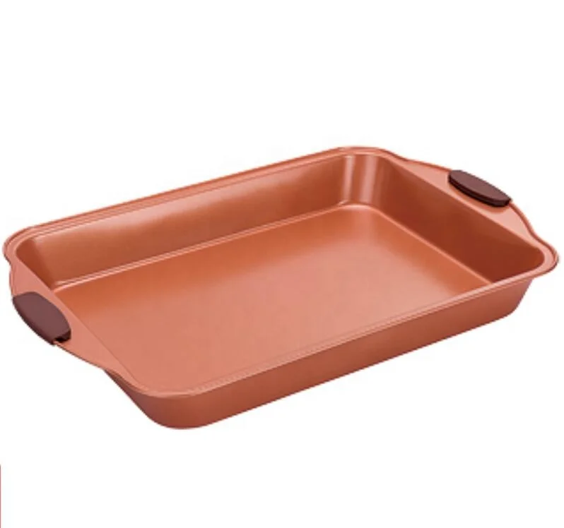 
K-534-CP 4PC Non-stick Bakeware Set with Silicone Grips 