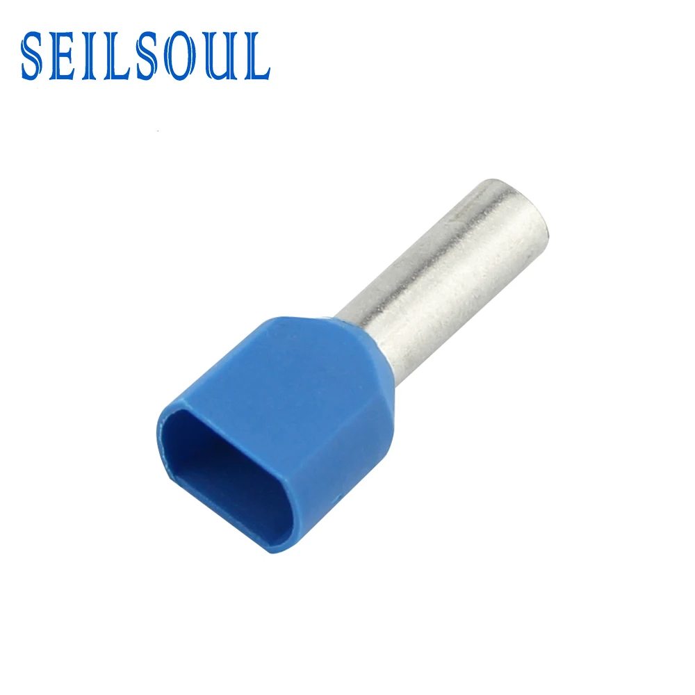 Достаточный запас утепленная двойной шнур Конец терминалы медные трубы Ferrule терминала