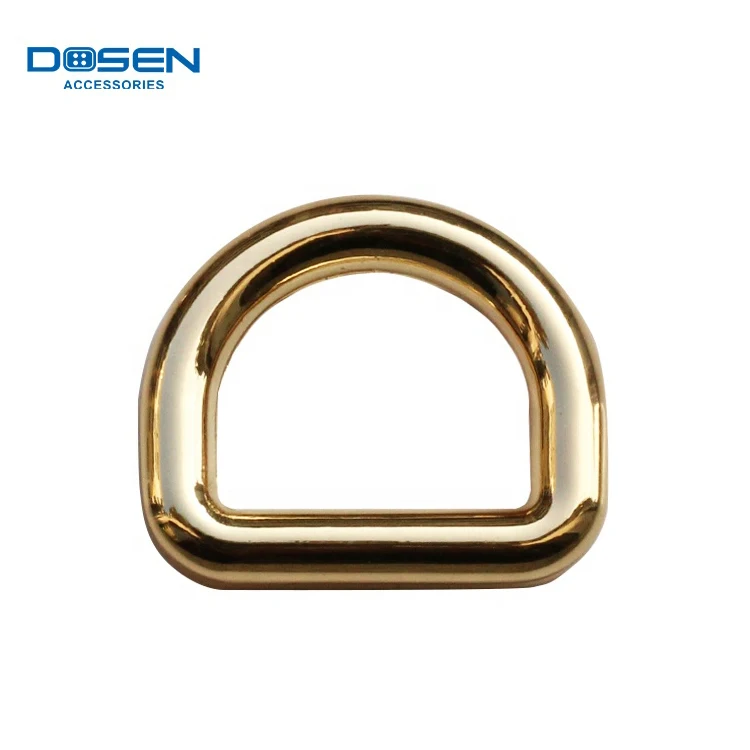 High Quality Metal D ring buckles Clasp garment clothes Luggage Sewing handmade Bag purse D Rings