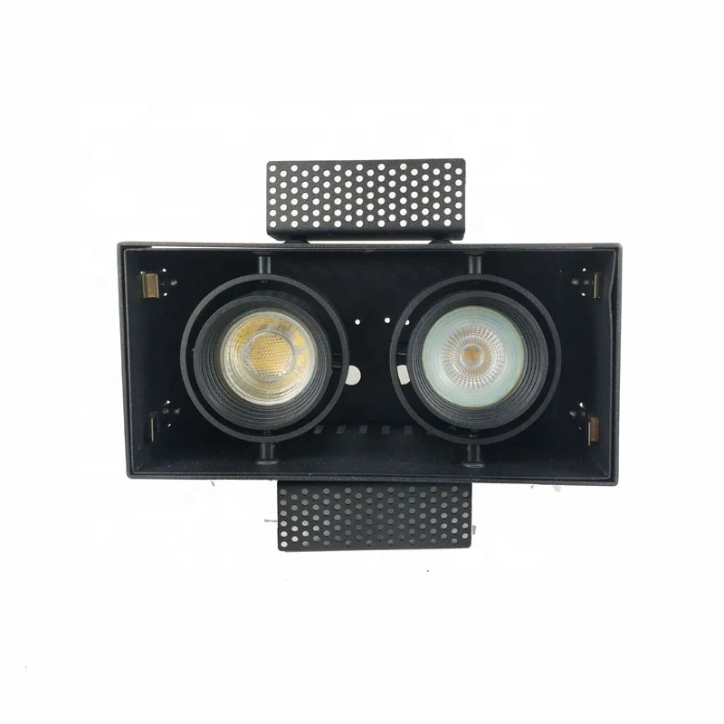 Foshan KLN light Trimless Recessed LED spot Double Square