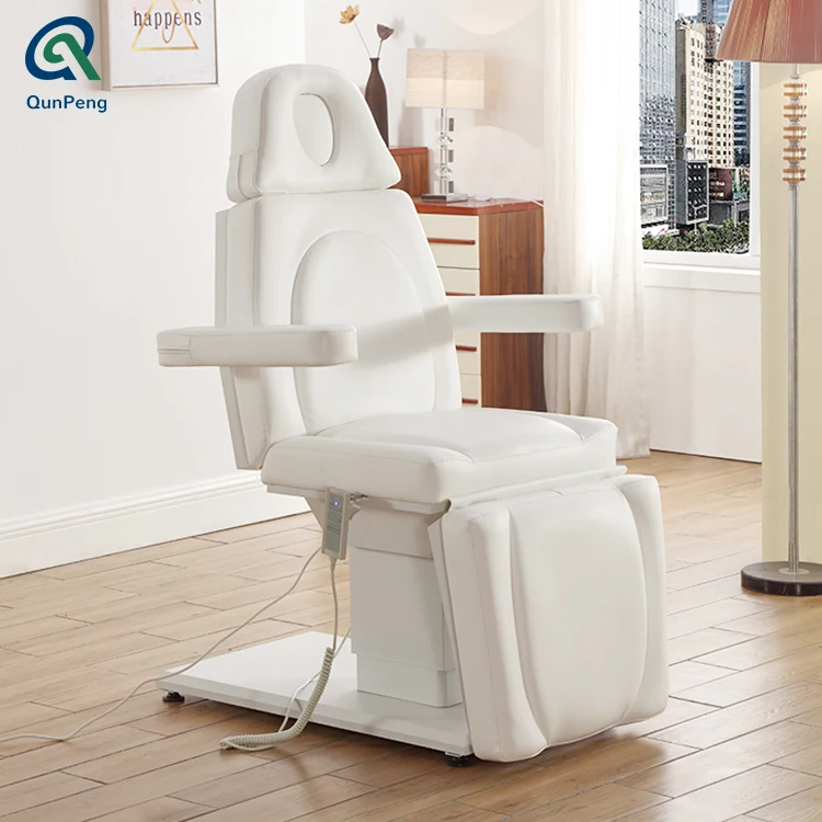
Hot sale luxury electric treatment bed beauty salon facial massage bed 