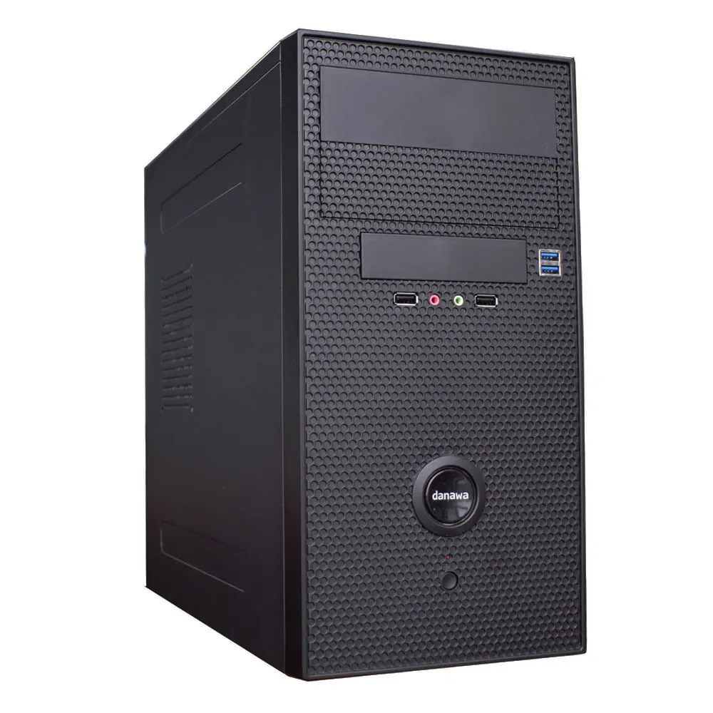 Hot Selling Free Sample desktop cpu tower pc case with Alarm Speaker Air duct Screwless
