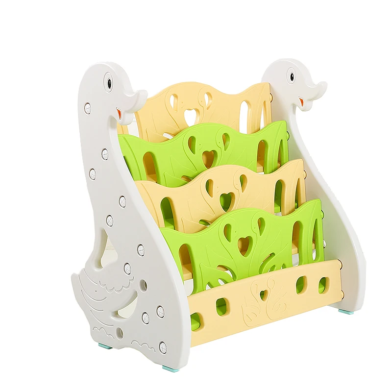 
home use baby shelf with storage box of plastic material big capacity 