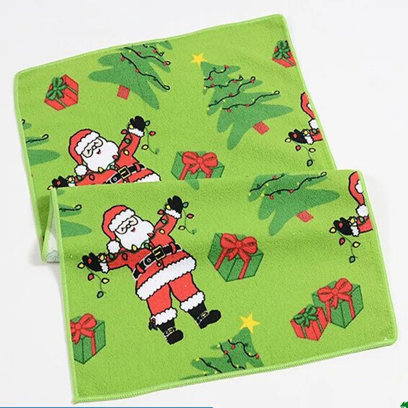 cheap custom microfiber standard size kitchen tea towel